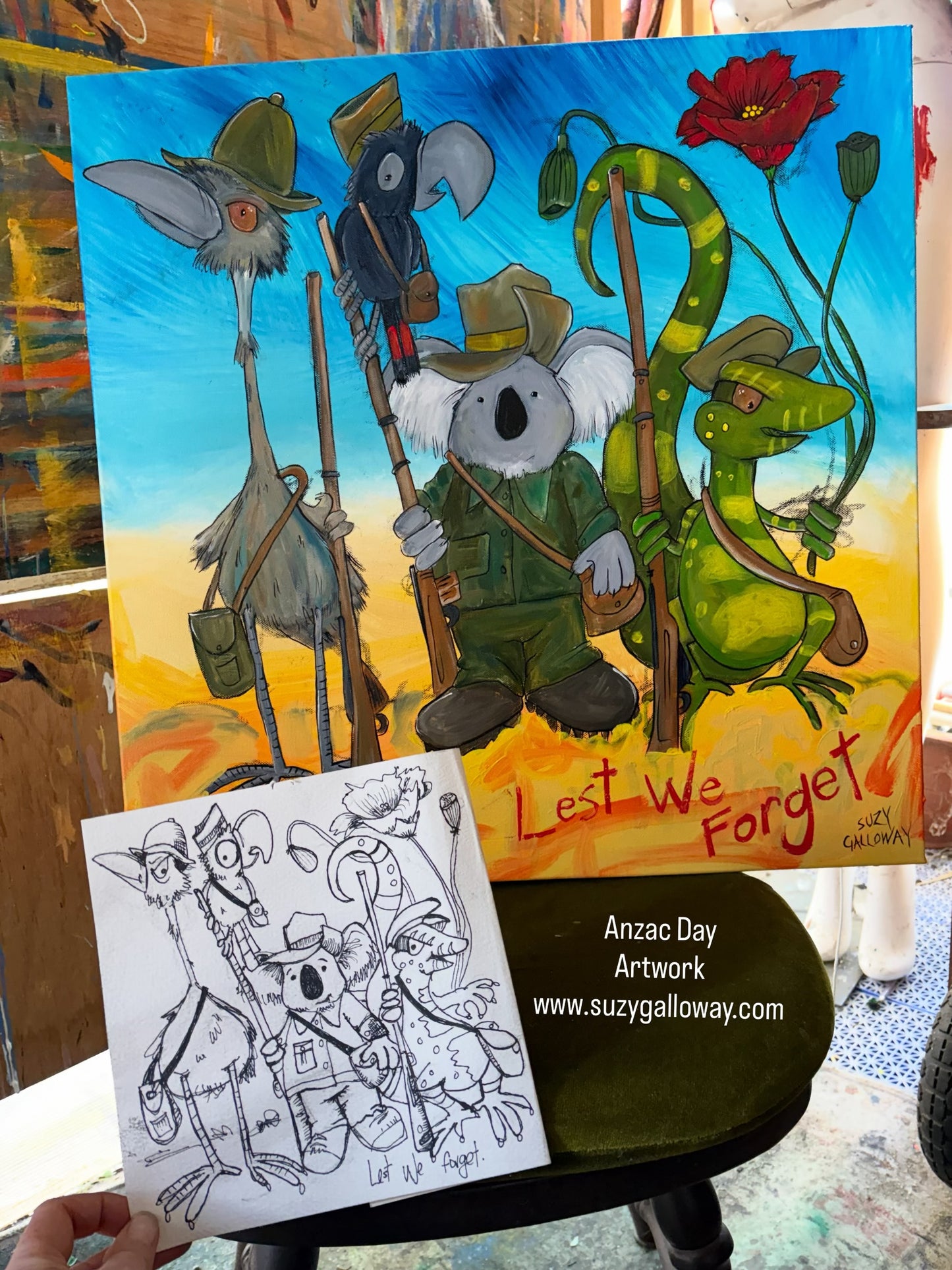 Anzac Day 2026 - Original artwork