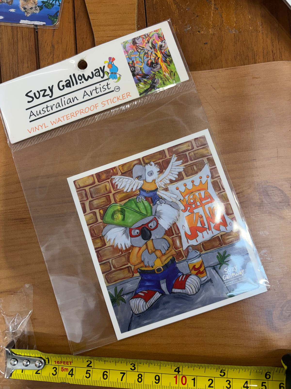 Koala King sticker