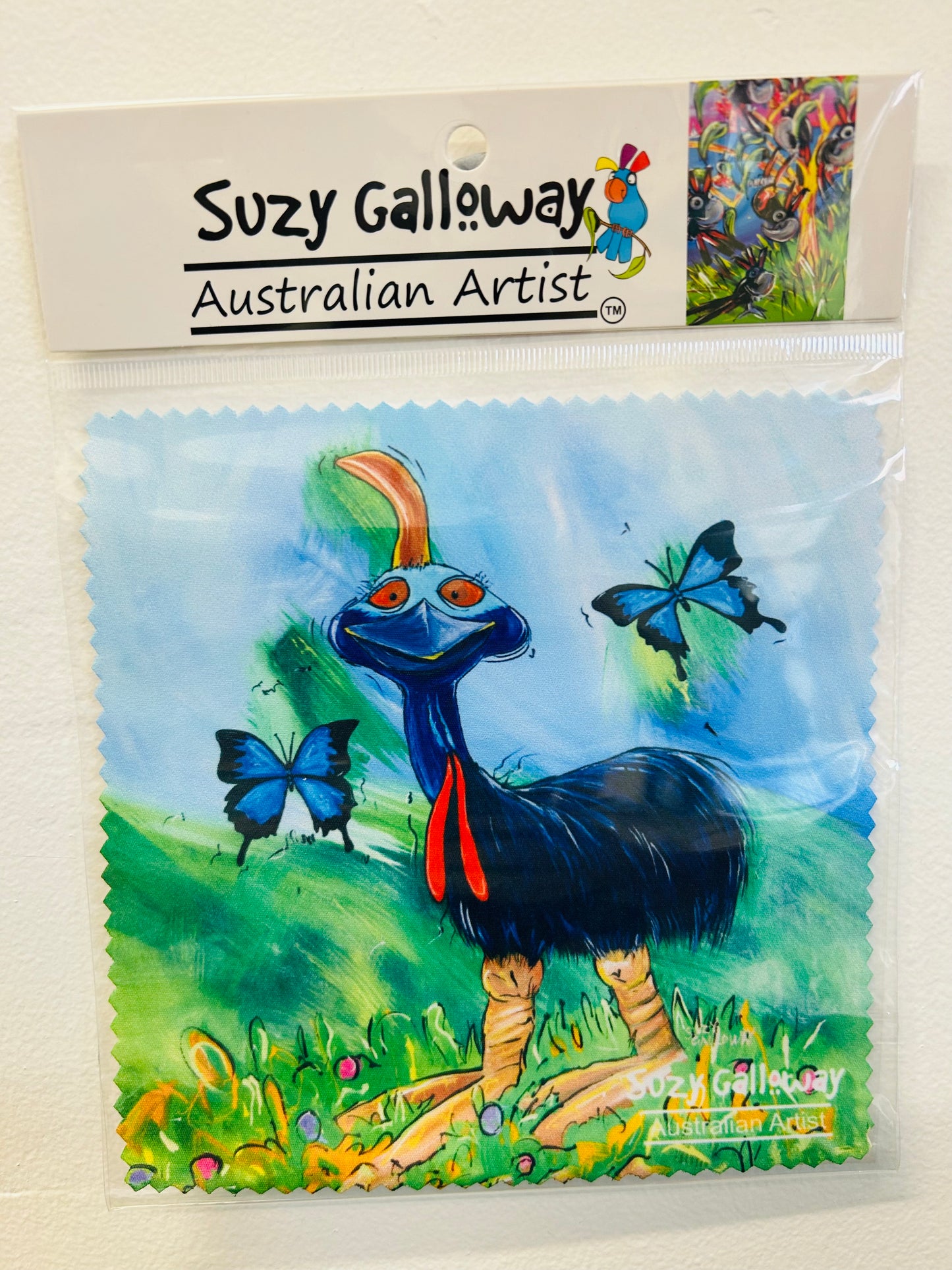 Cassowary Lens Cloth