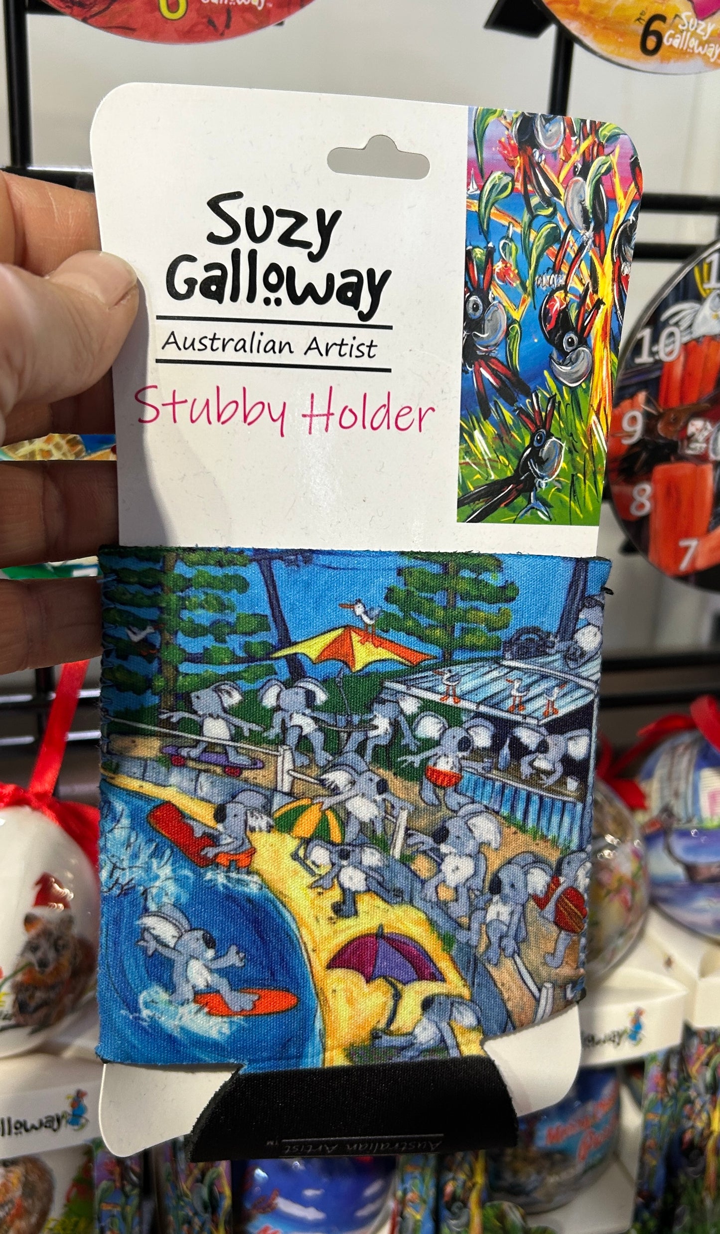 Koala Beach Cafe Stubby holder