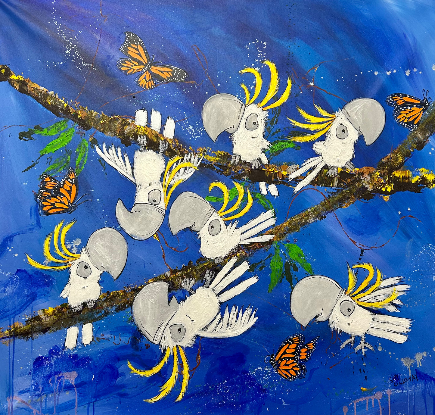 Monarchs and Sulphurs (sold)