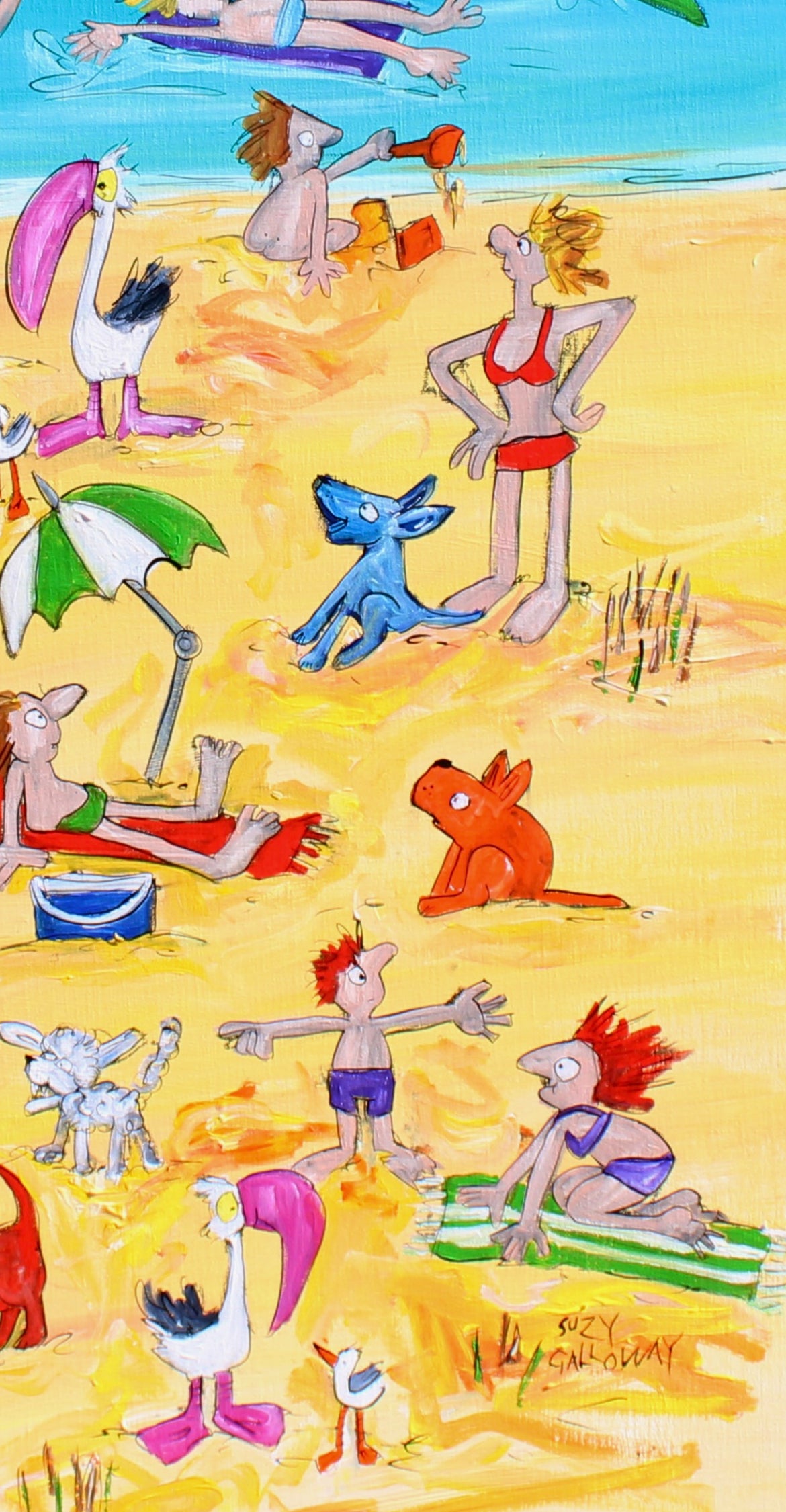 Snake in the grass (sold)