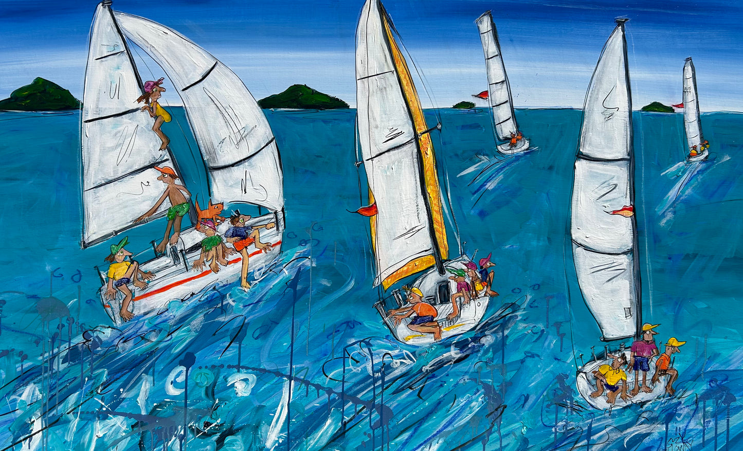 Sailing (SOLD)