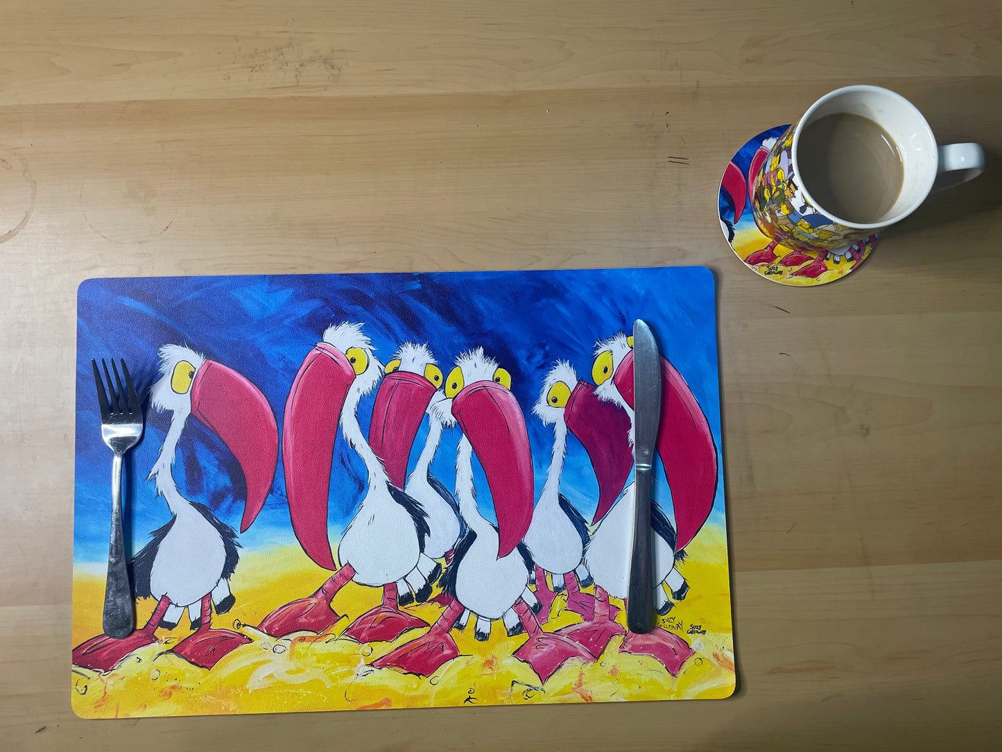 Pelican Design Placemat