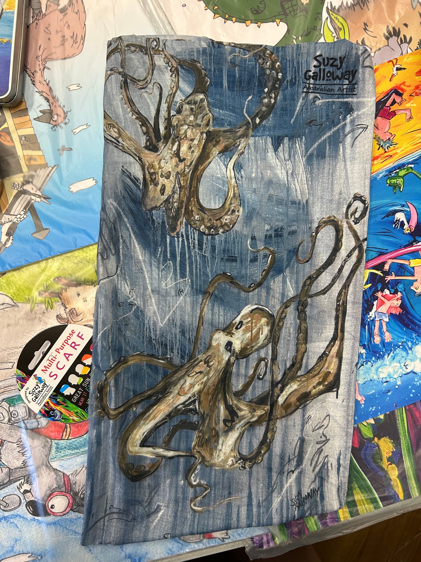 Octopus Multipurpose Headscarf / Tube