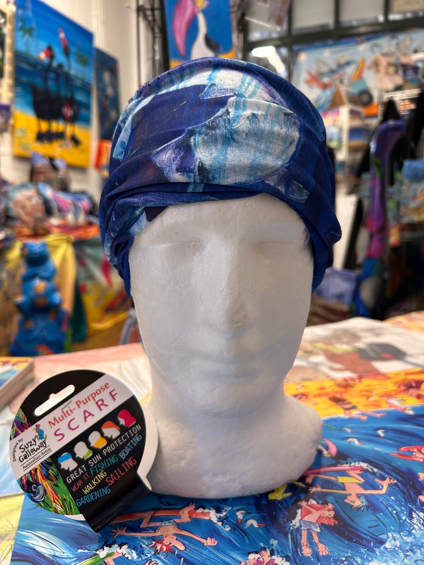 Tiger Shark Multipurpose Headscarf / Tube