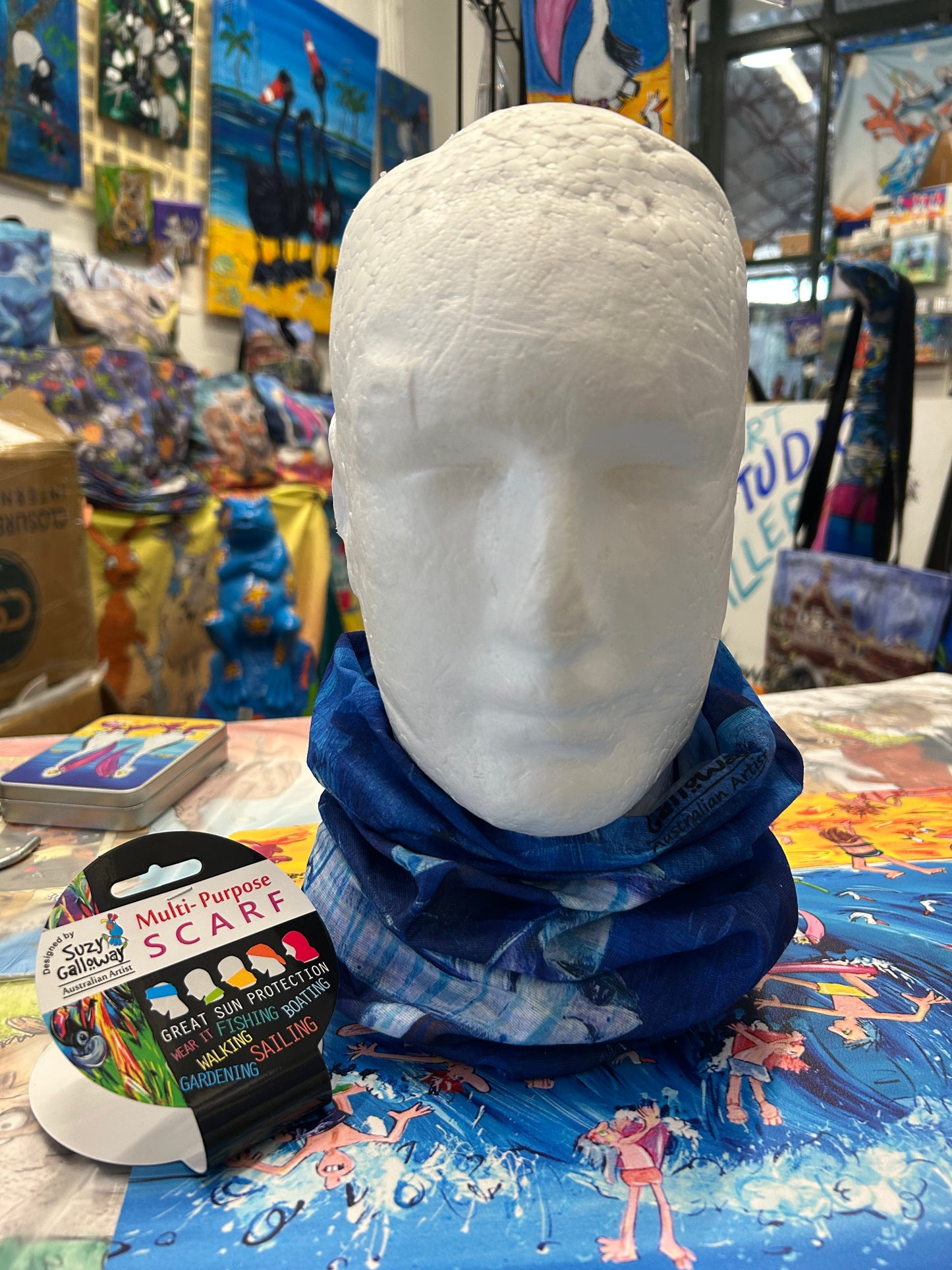 Tiger Shark Multipurpose Headscarf / Tube