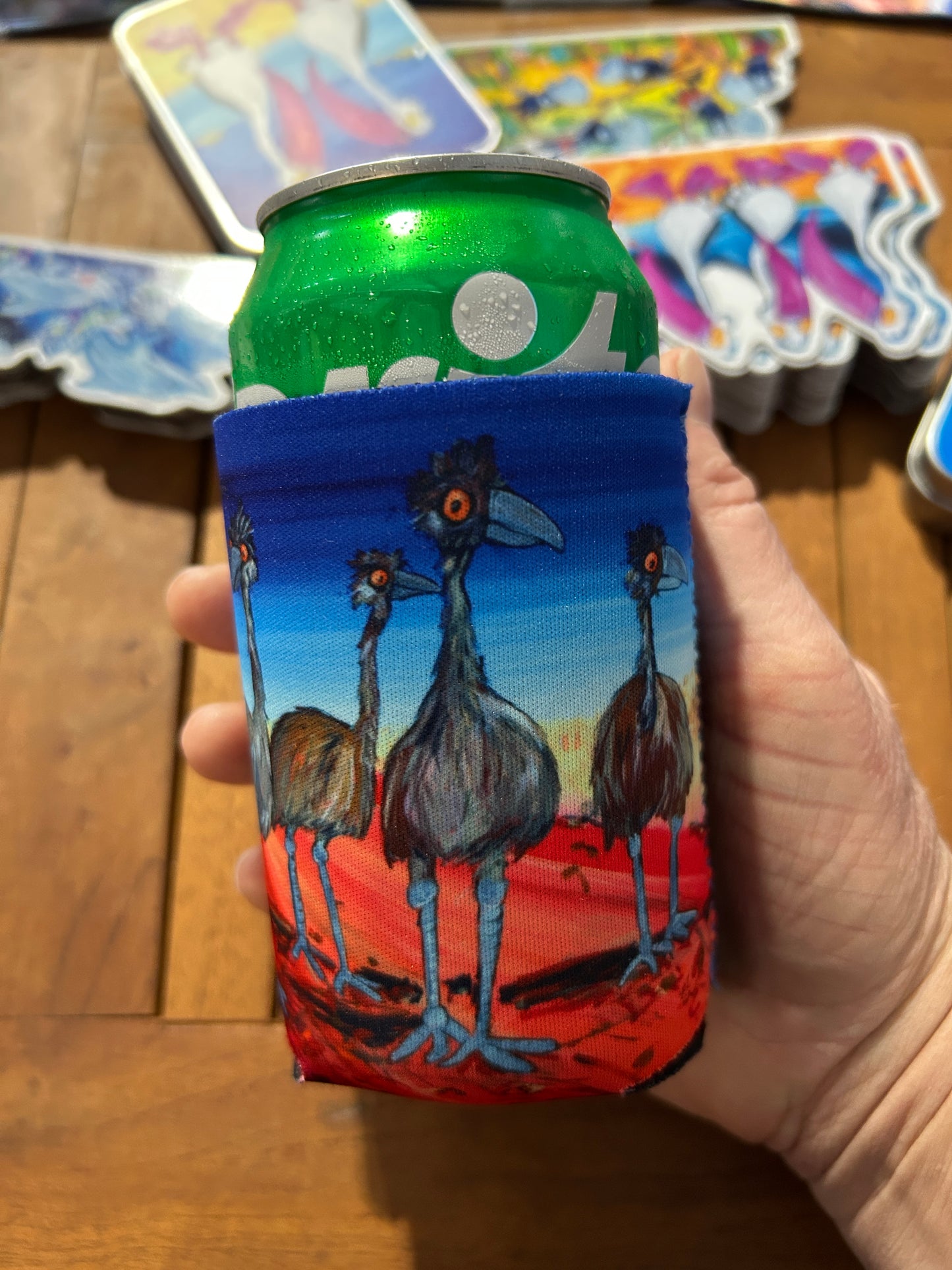 Mob of Emus Stubby holder
