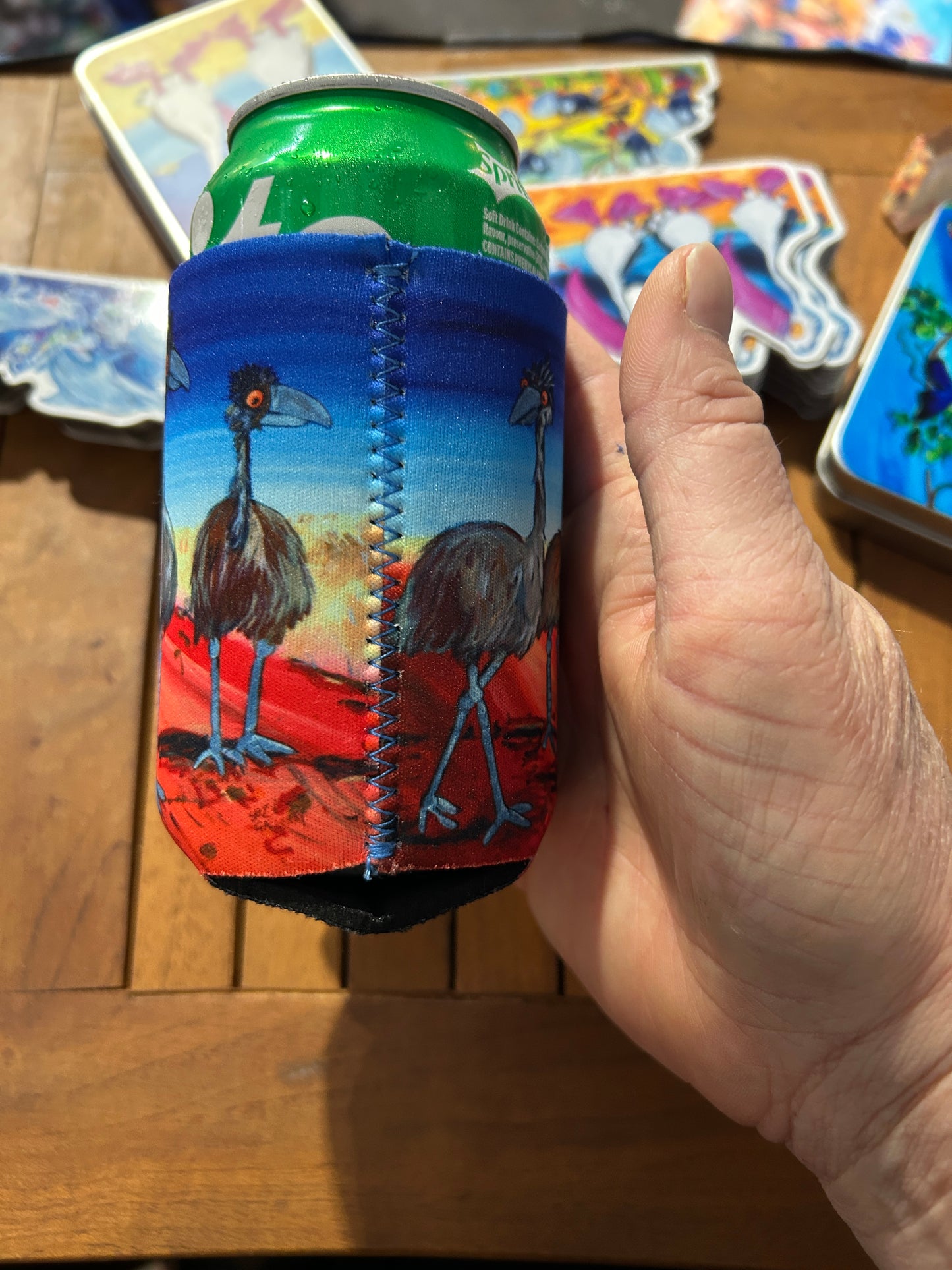 Mob of Emus Stubby holder