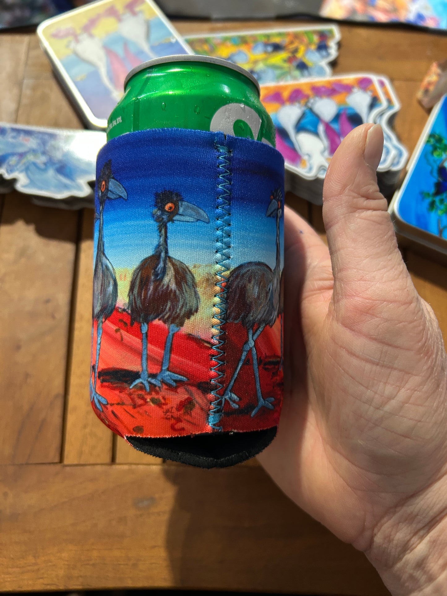 Mob of Emus Stubby holder