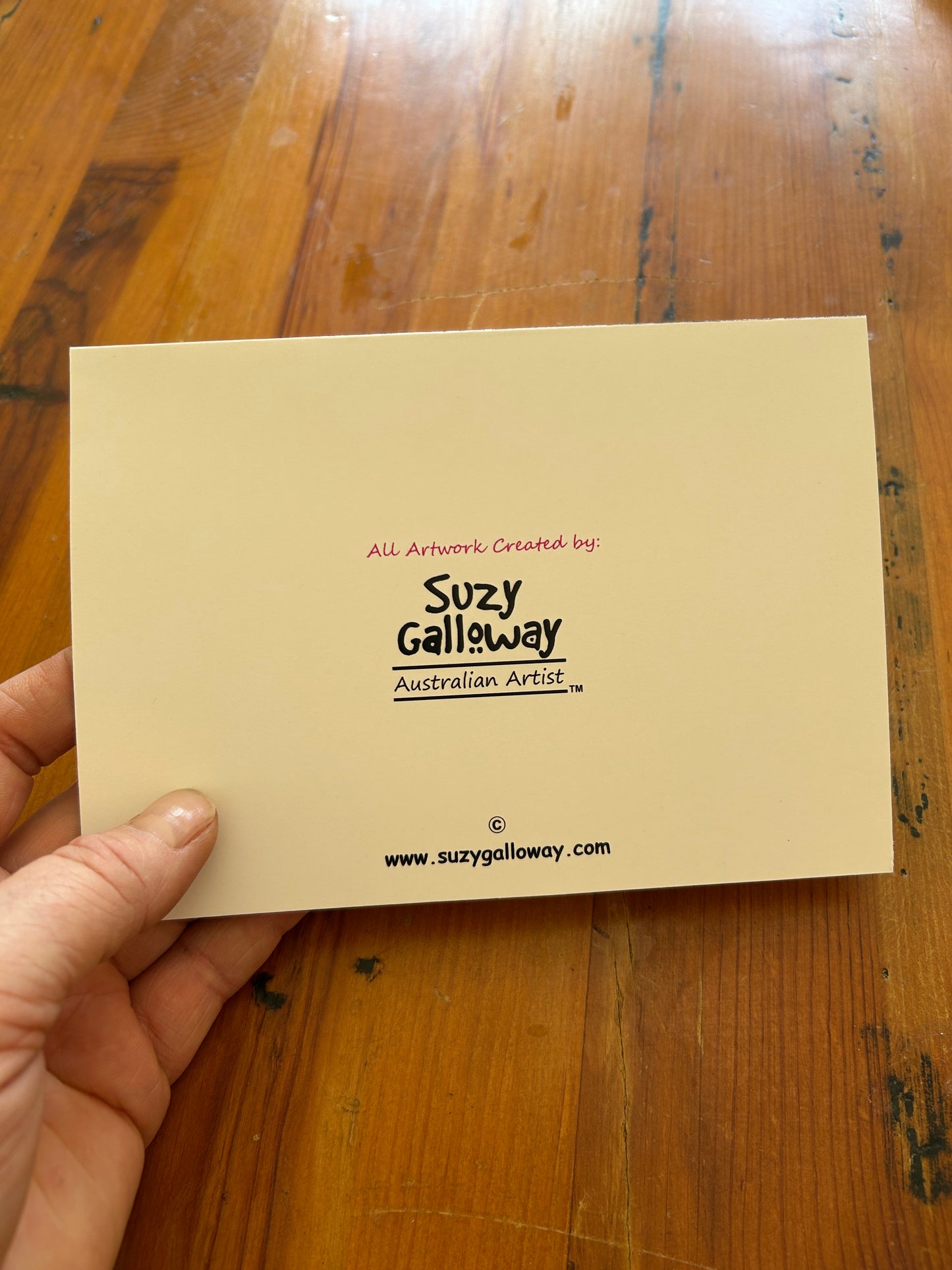 Kangaroo Bar Greeting/ Gift Card
