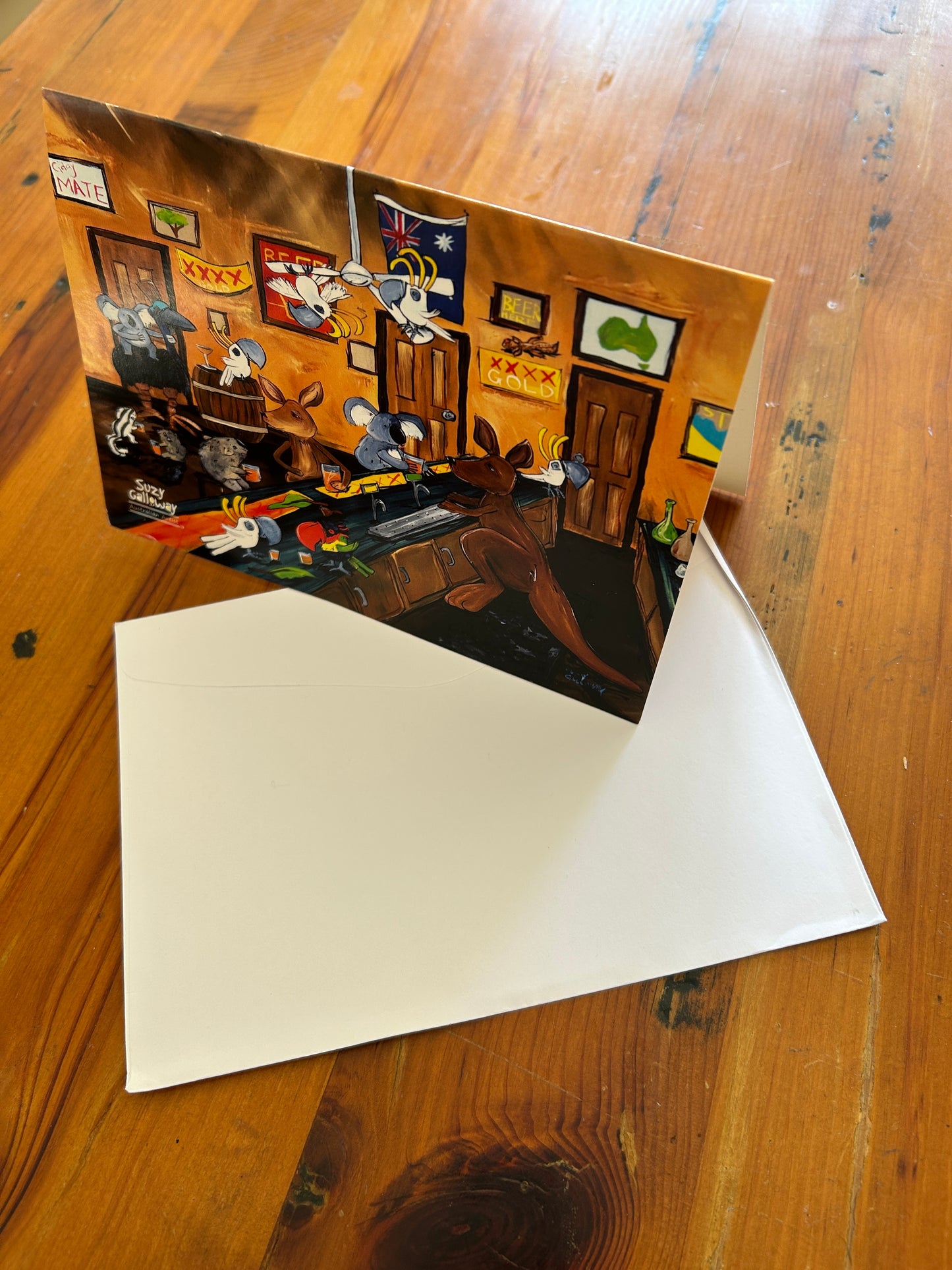 Kangaroo Bar Greeting/ Gift Card