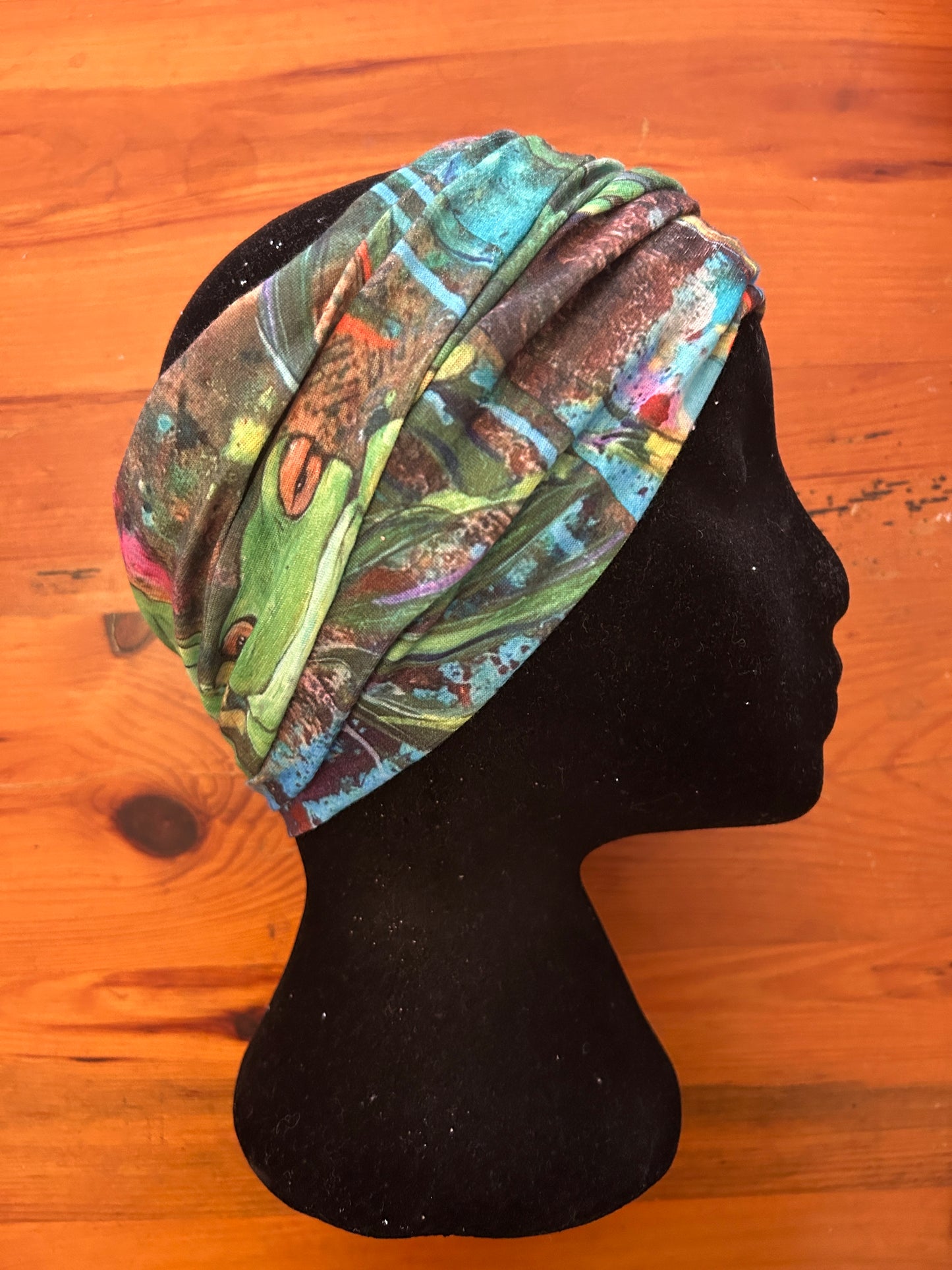 Colourful frog Multipurpose Headscarf / Tube
