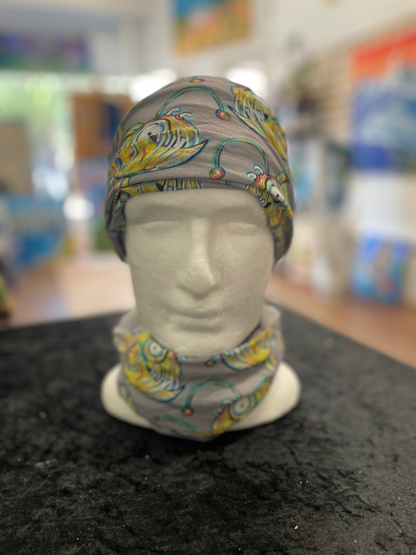 Crazy Fish Multi Purpose Headscarf / tube