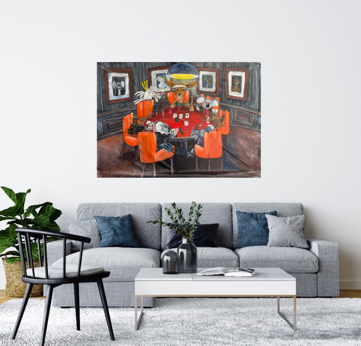 The Poker Room Original Artwork