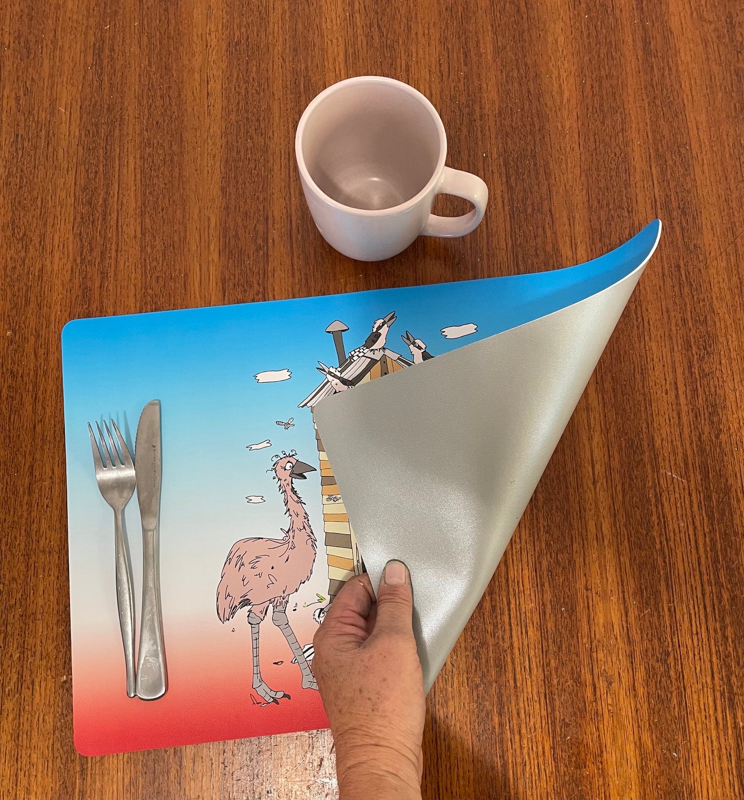 Outback Outhouse Placemat