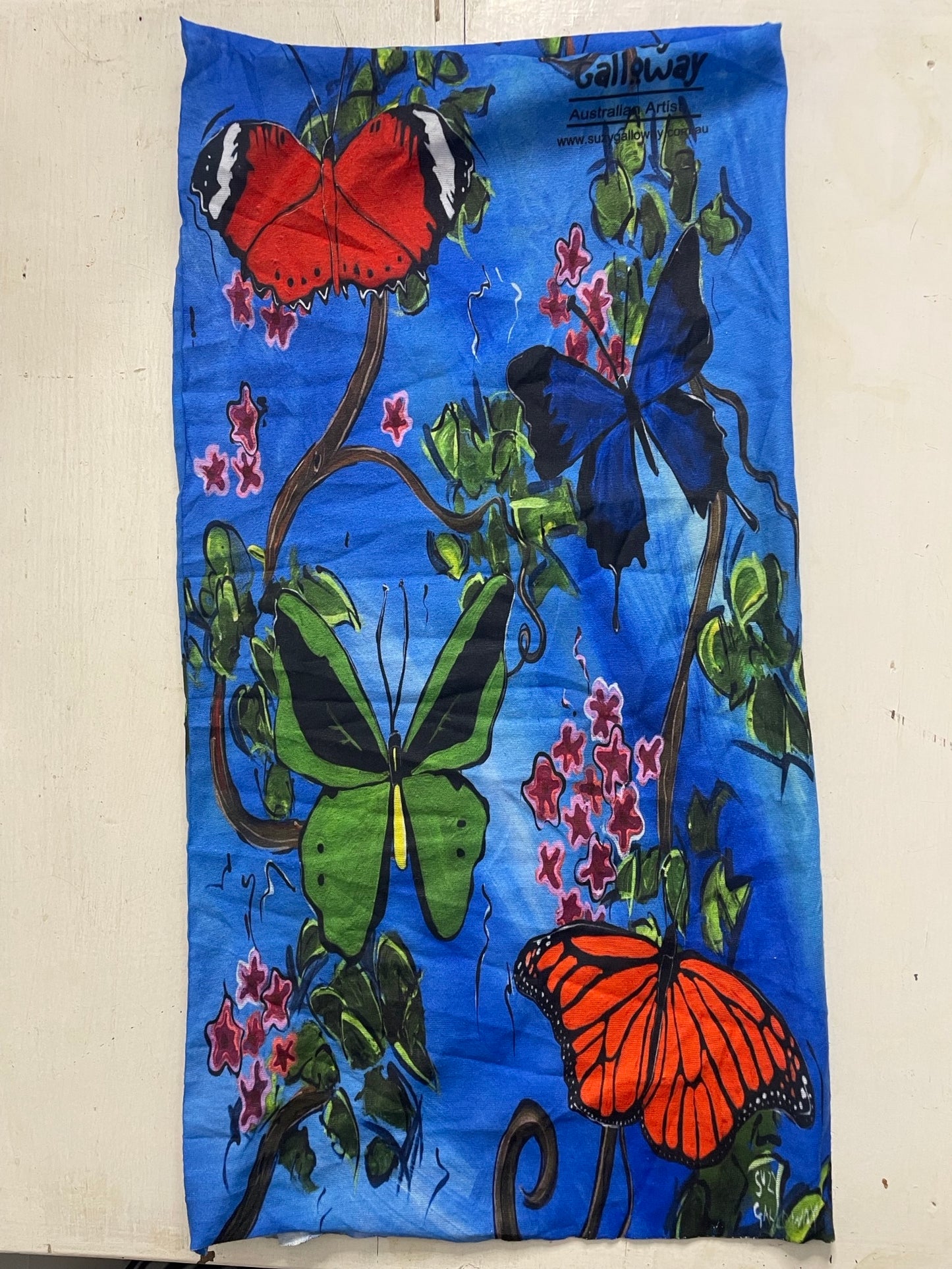 Original Butterfly Multipurpose Headscarf / Tube