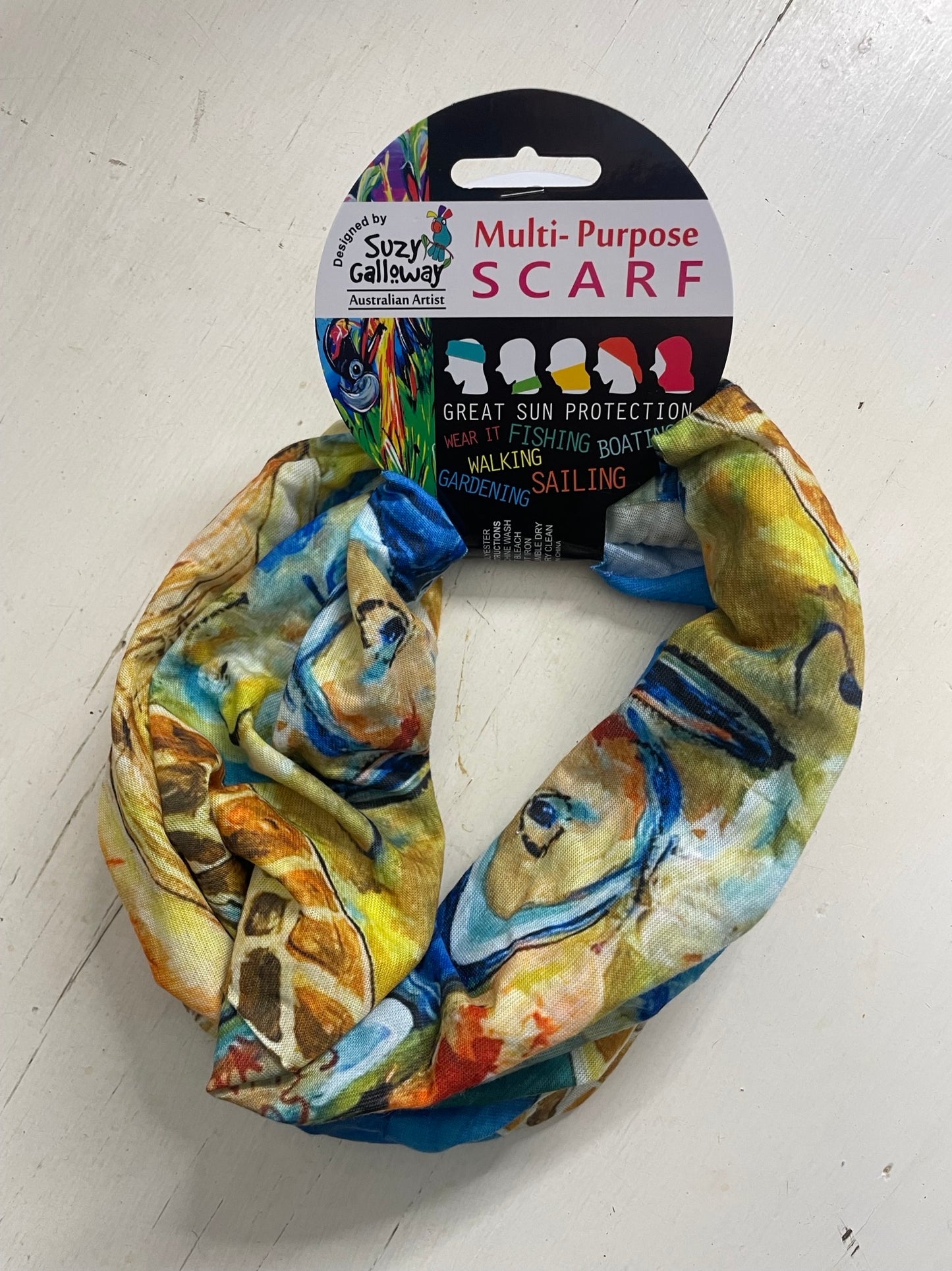 Reef Turtle Multipurpose Headscarf / tube