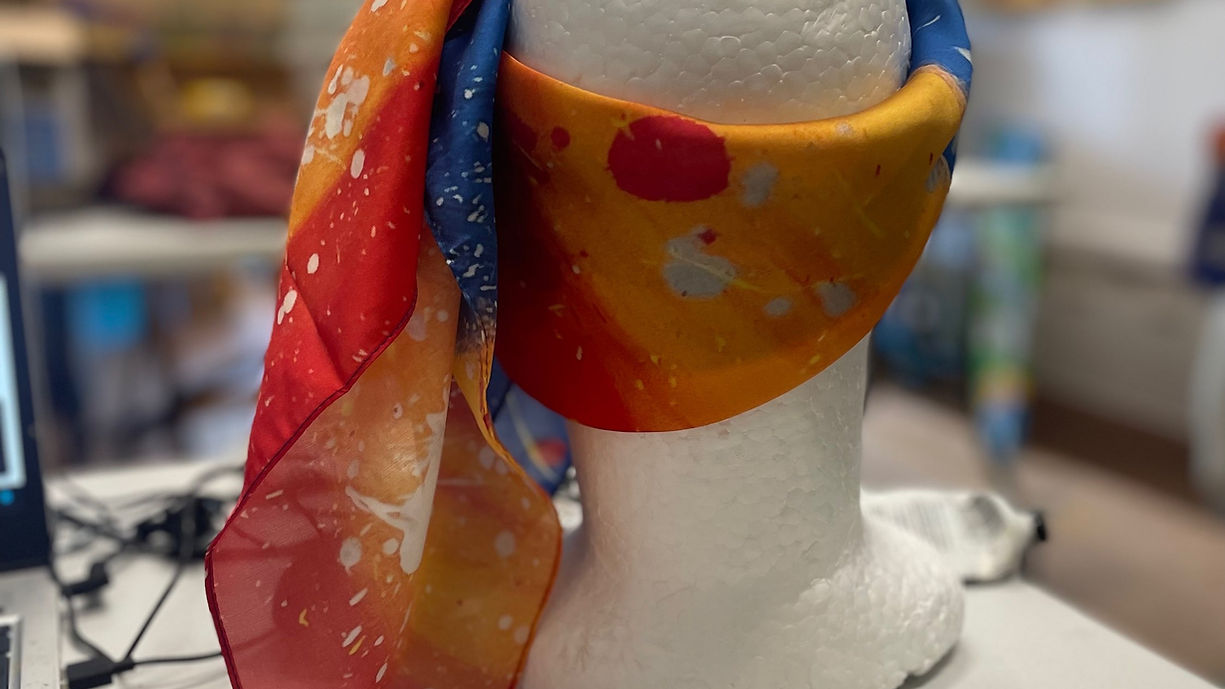 Dolphin Scarf 90cm x 90cm