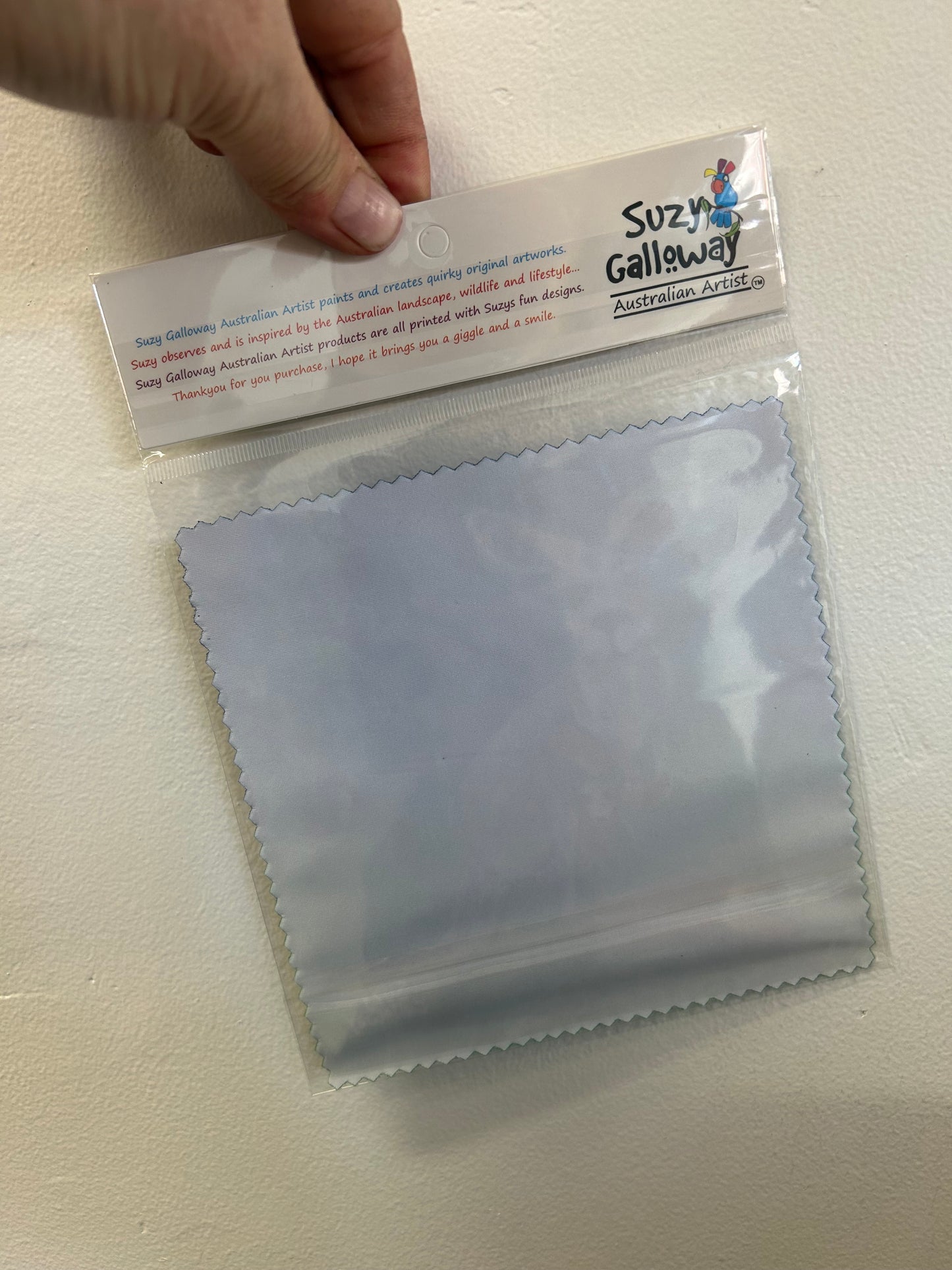 After a hard days work Lens Cloth