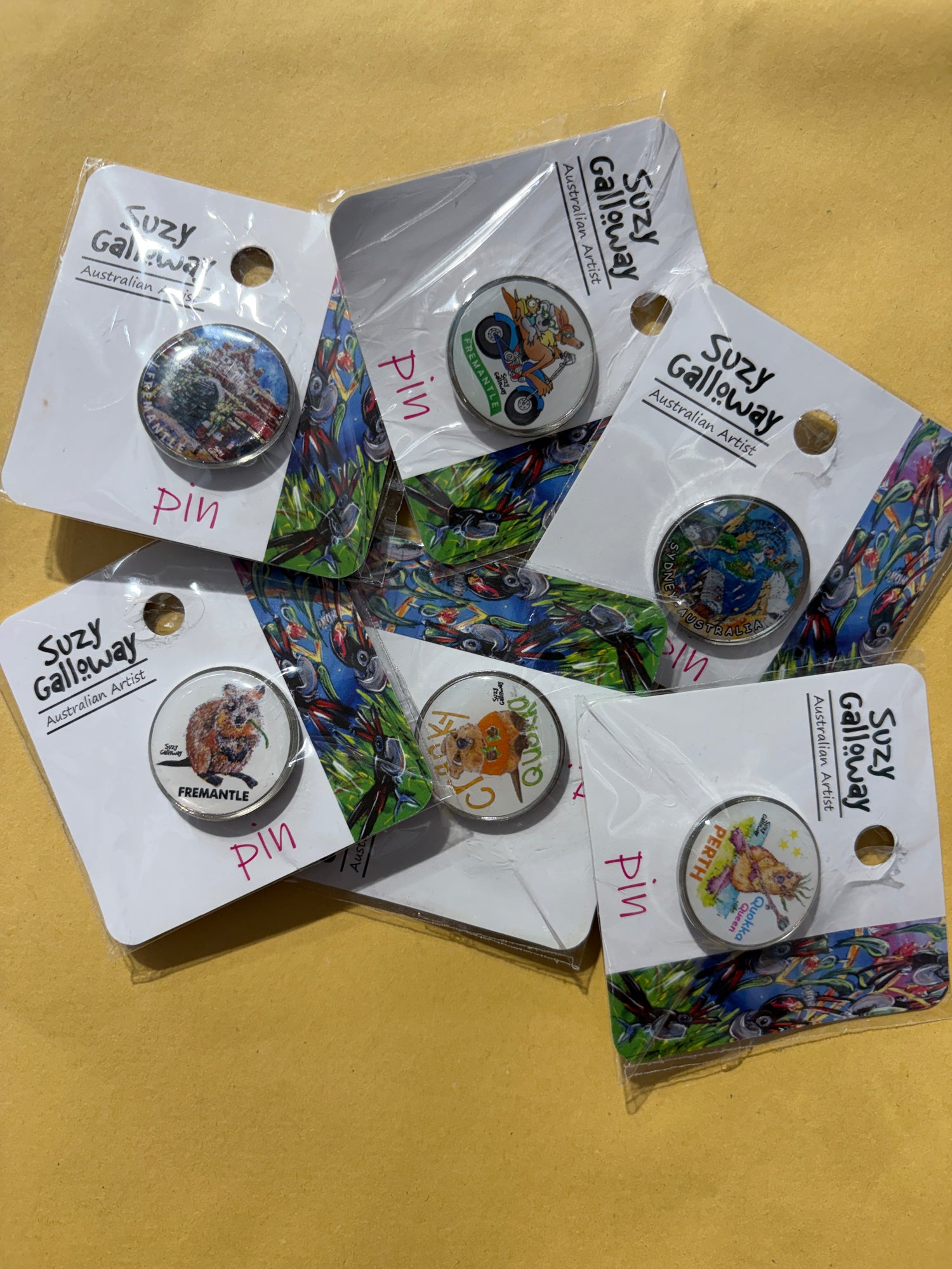 Pins (lapel pins)