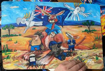 Australia Flag Crew Placemat