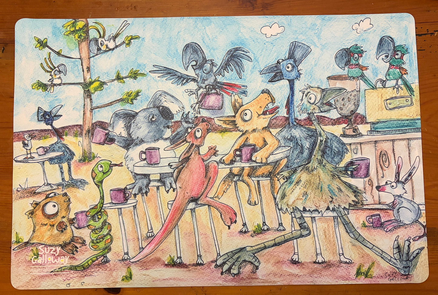 Coffee Club Placemat