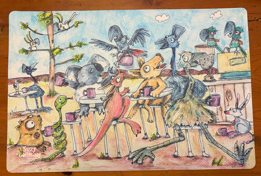 Coffee Club Placemat