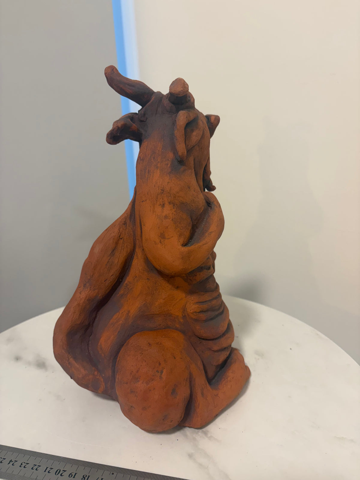 Dragon Terracotta Hand built Scuplture
