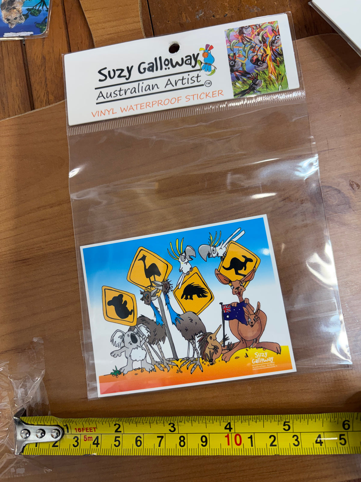 Road sign sticker