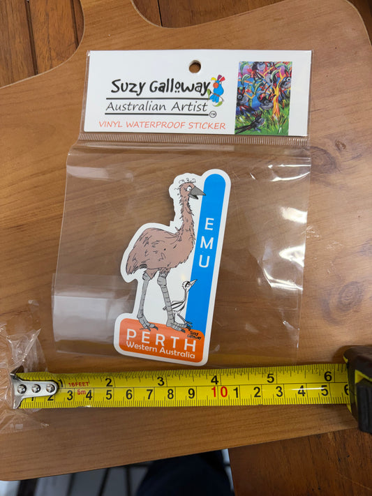 Emu sticker