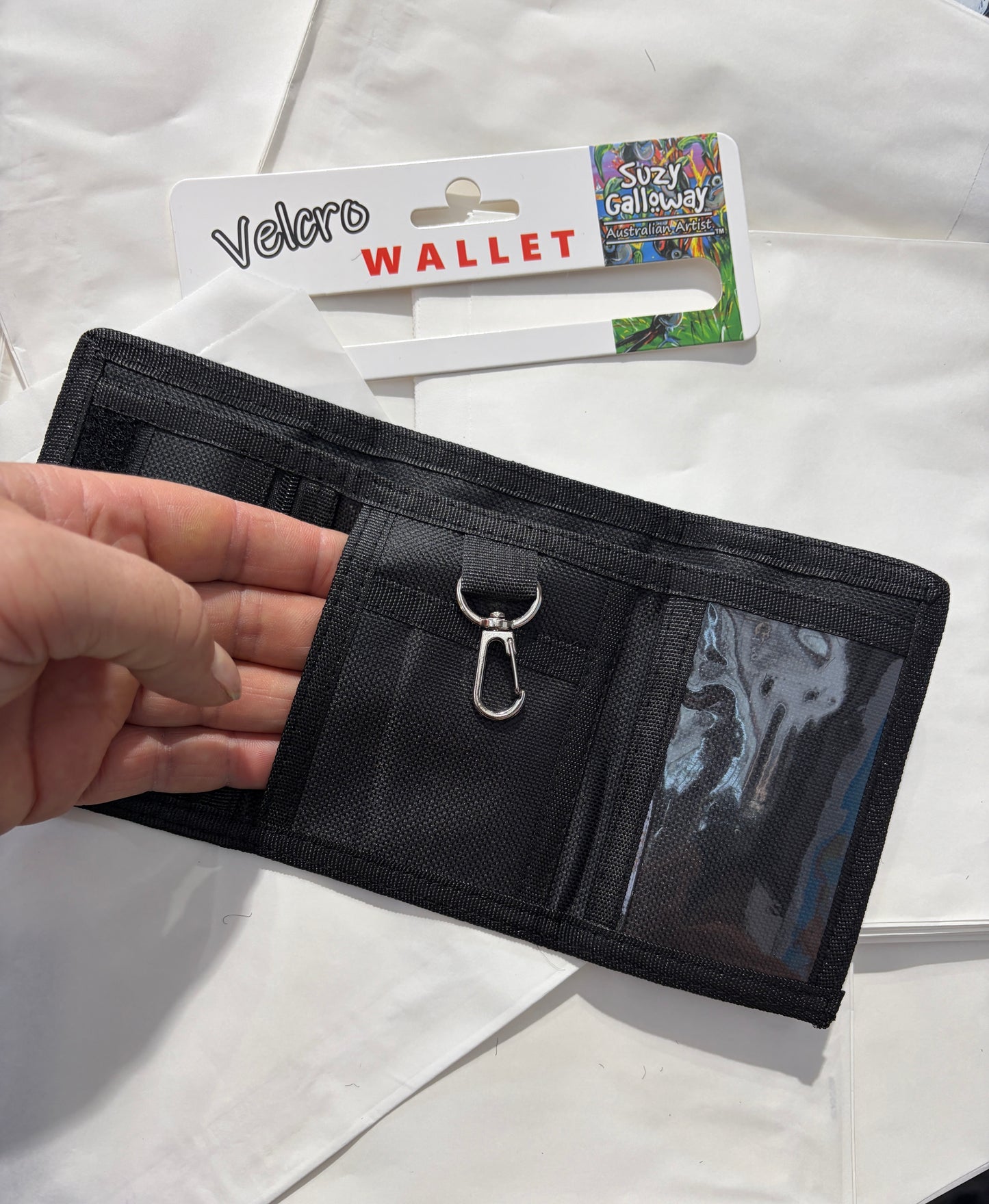 Velcro Wallet SHARK design