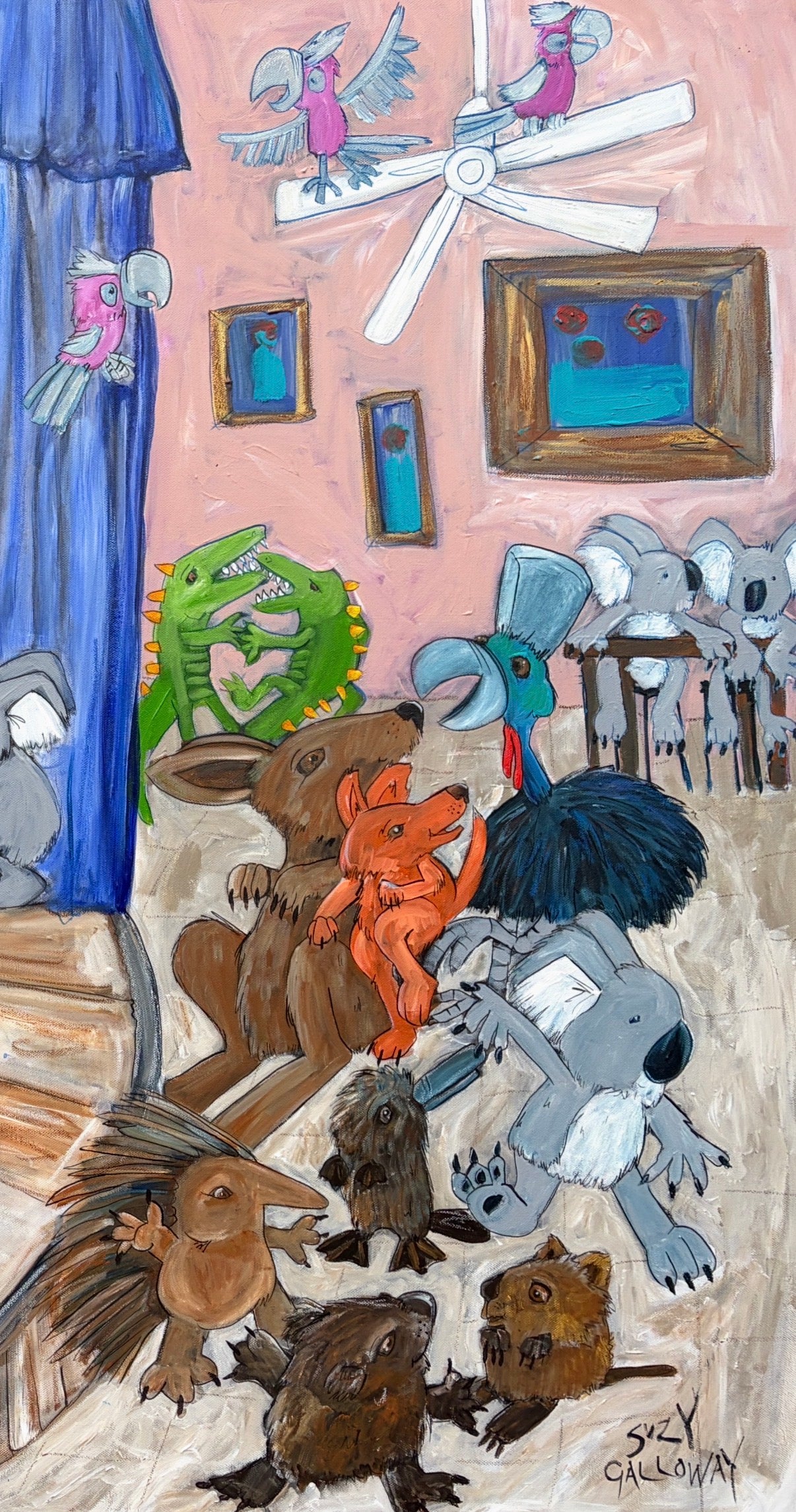 Dinner and a Dance Original artwork