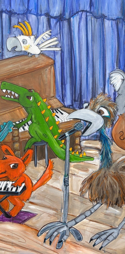 Dinner and a Dance Original artwork