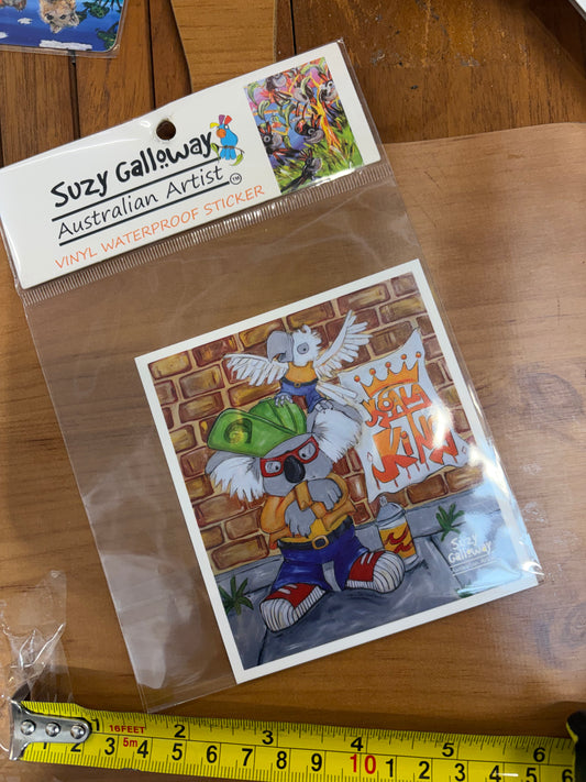 Koala King  sticker