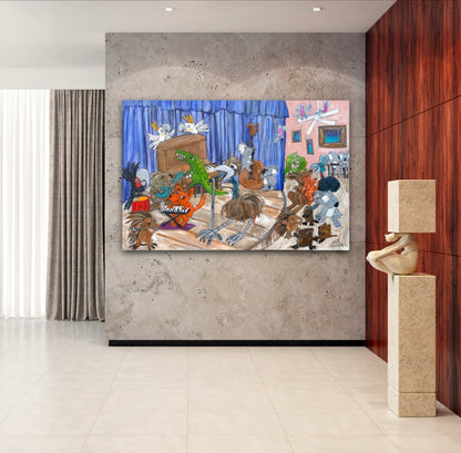 Dinner and a Dance Original artwork