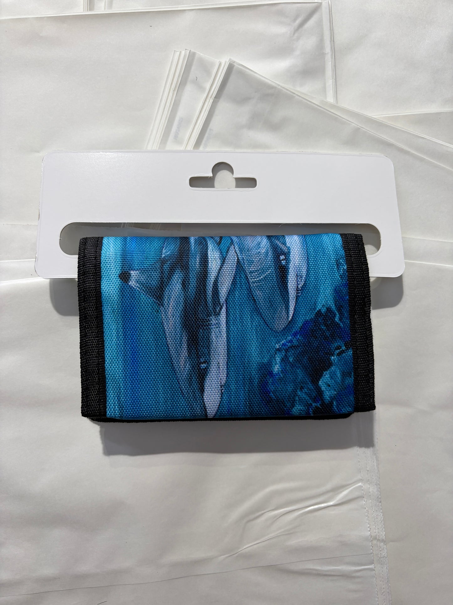 Velcro Wallet SHARK design