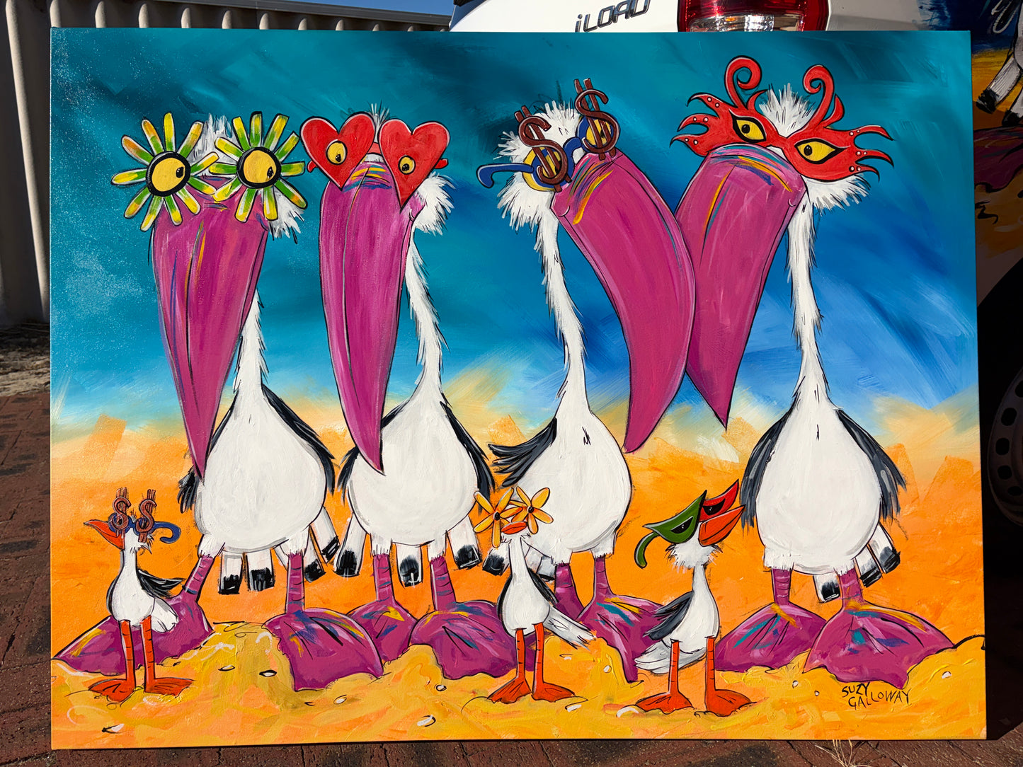 Masked Masquerade - Original artwork