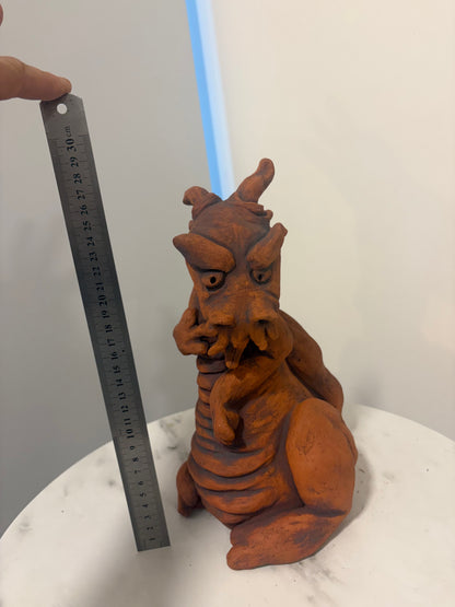 Dragon Terracotta Hand built Scuplture