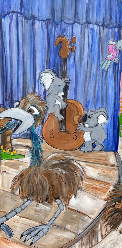 Dinner and a Dance Original artwork