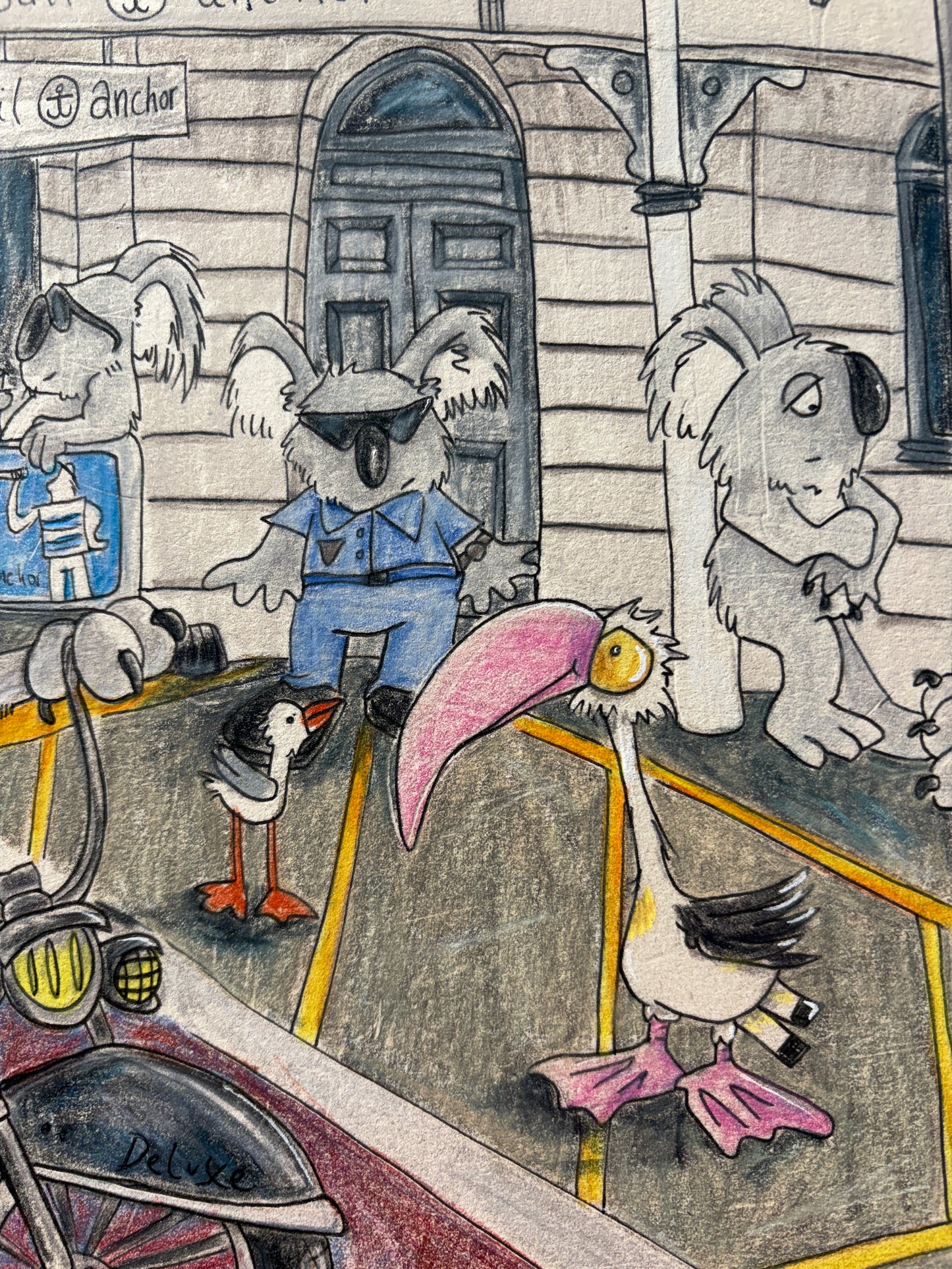 Koala Day Out - Original artwork