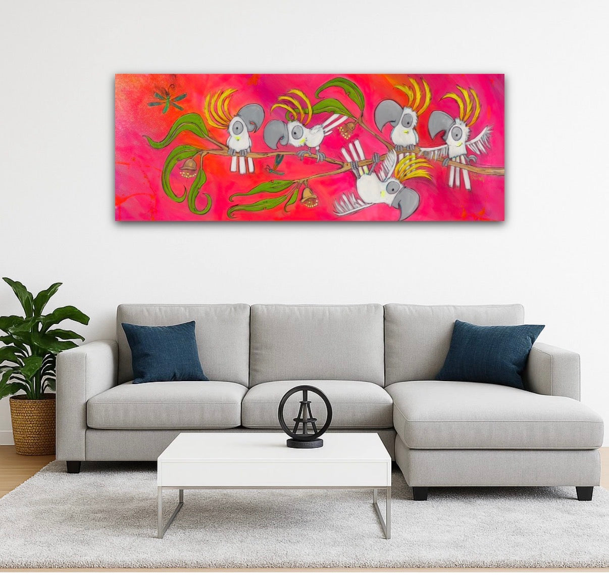 Fluoro Fairy Floss Pop  - Original artwork
