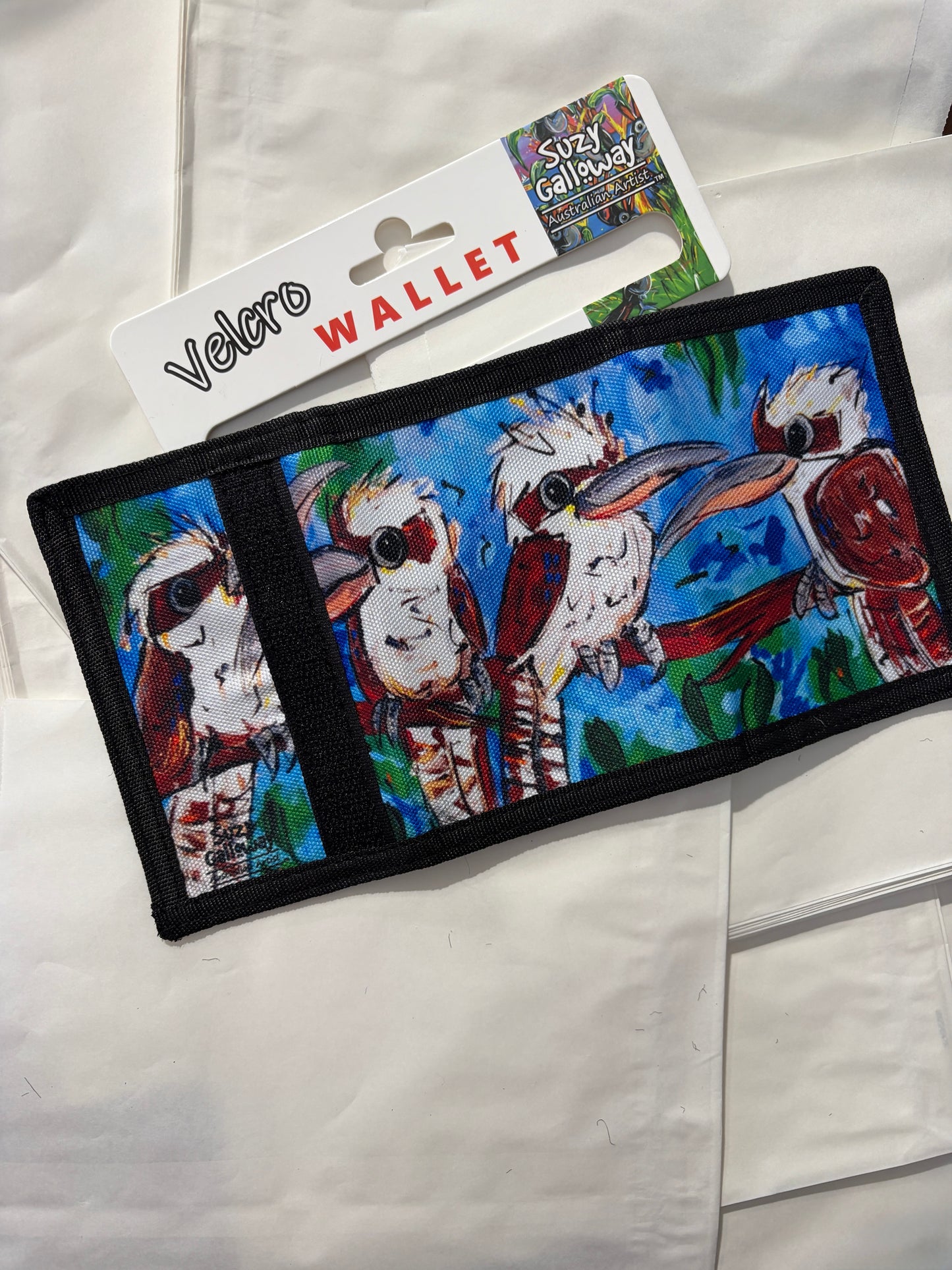 Velcro Wallet KOOKABURRA design
