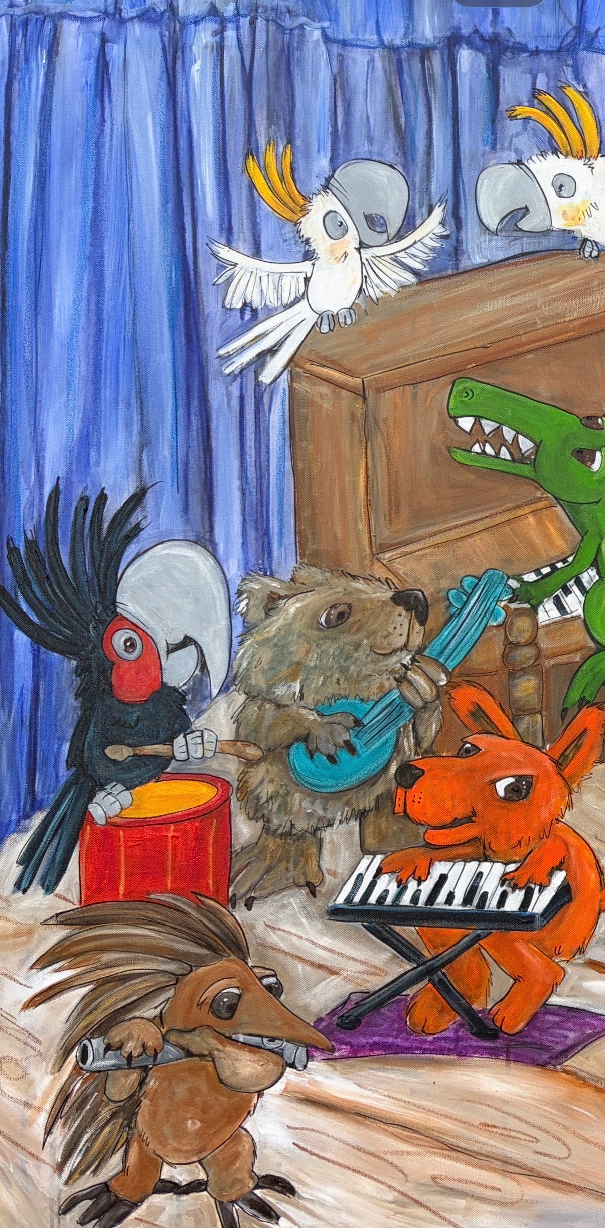 Dinner and a Dance Original artwork