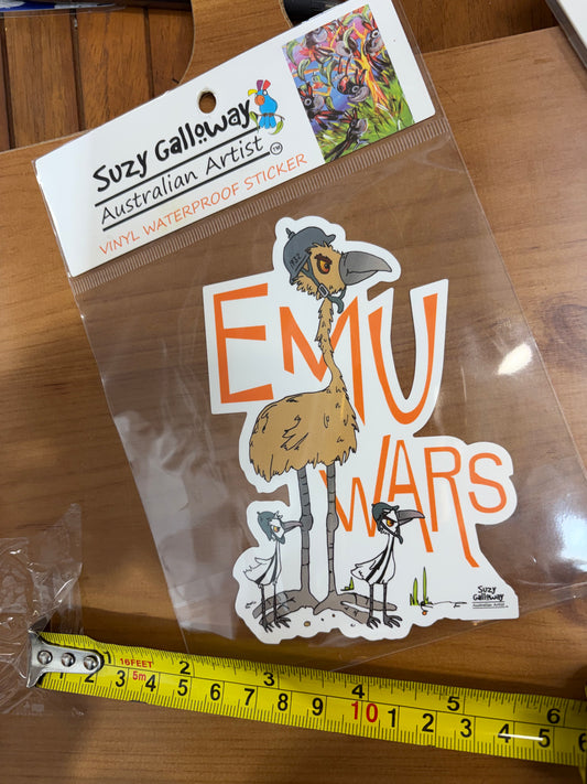 Emu Wars sticker