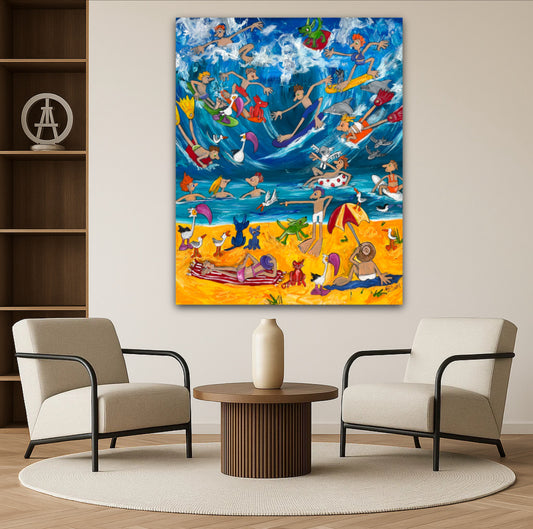 Catch a shorie - Original Artwork