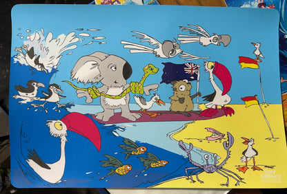 Aussie Shores Placemat