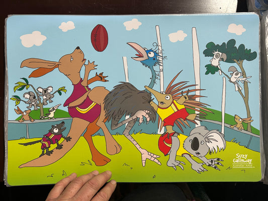 Footy time Placemat