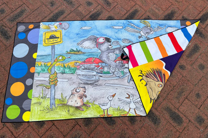 Surfing Koala and crew Microfibre QUICKDRY Towel