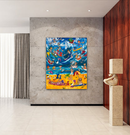 Catch a shorie - Original Artwork